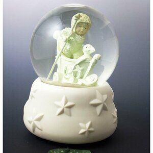 Department 56 Snowbabies "Ship Ahoy" Musical Waterglobe "Row Row Your Boat"